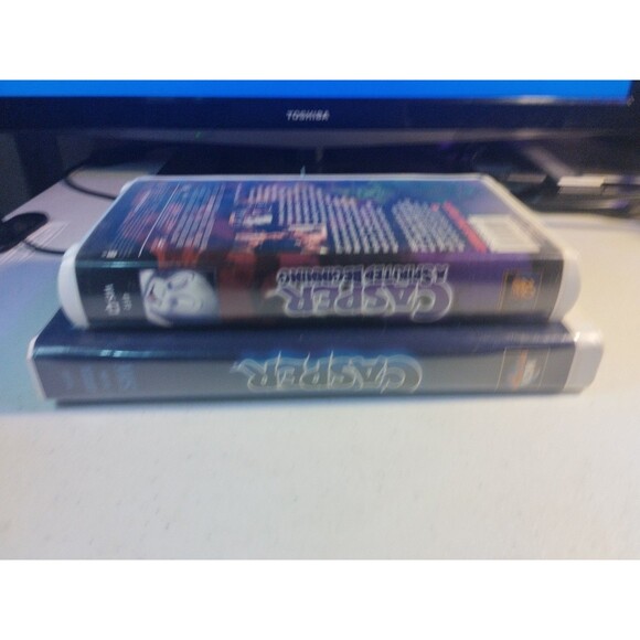 Casper & Casper: A Spirited Beginning - Lot of 2 VHS - Picture 3 of 7